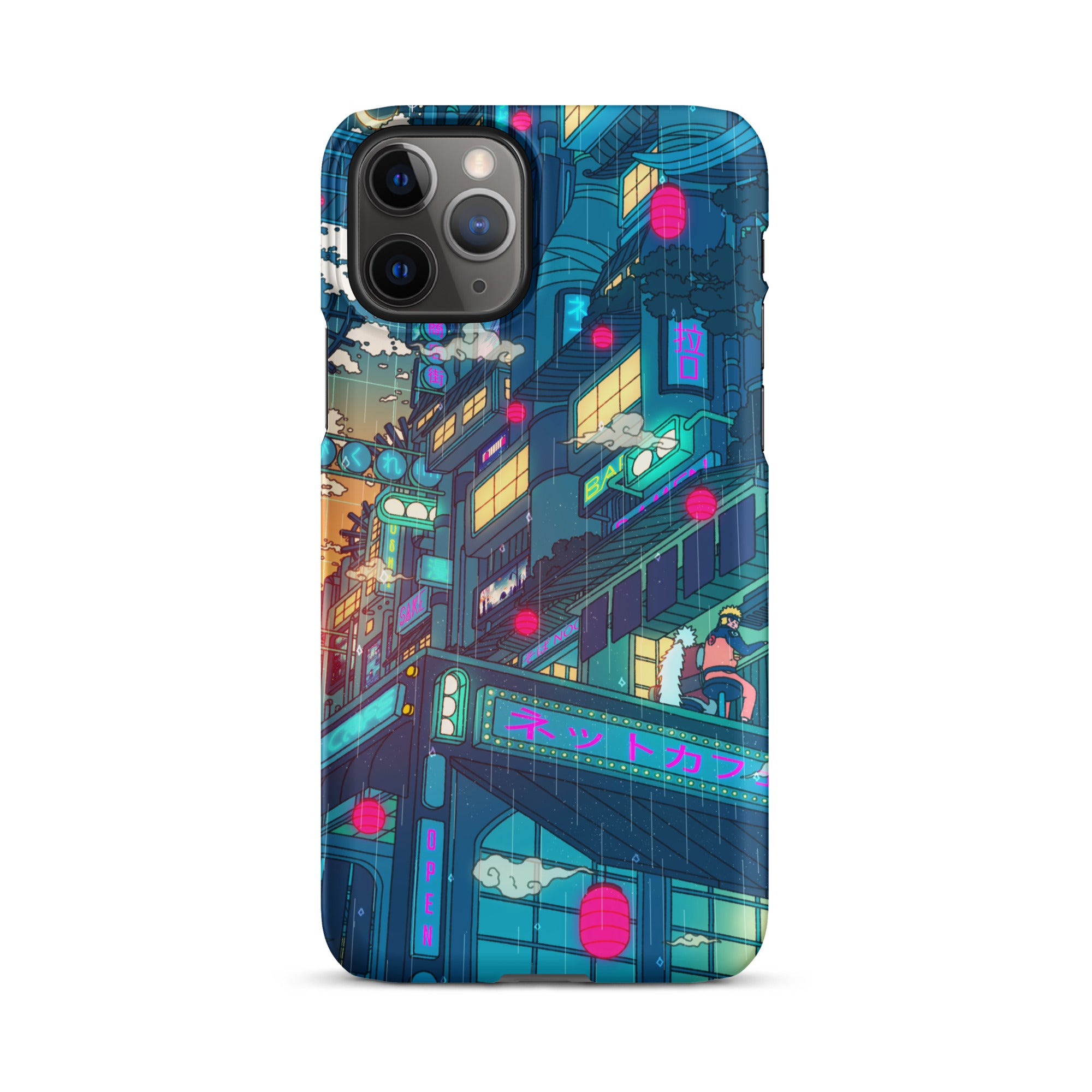 Amegakure iPhone Case