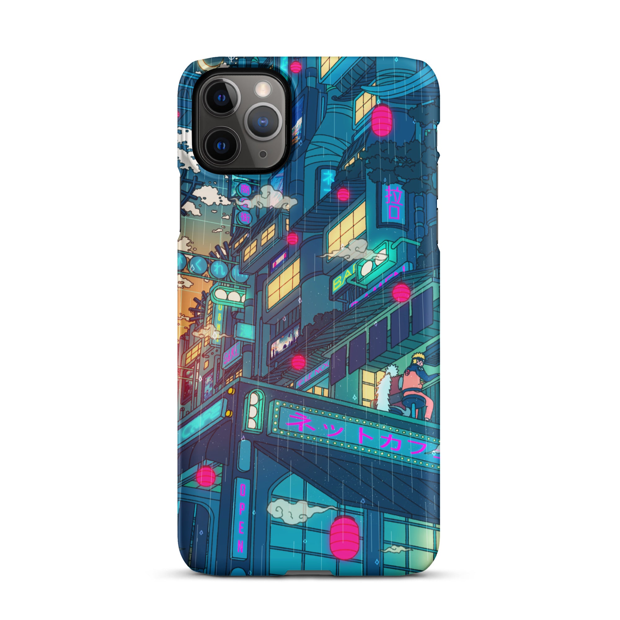 Amegakure iPhone Case