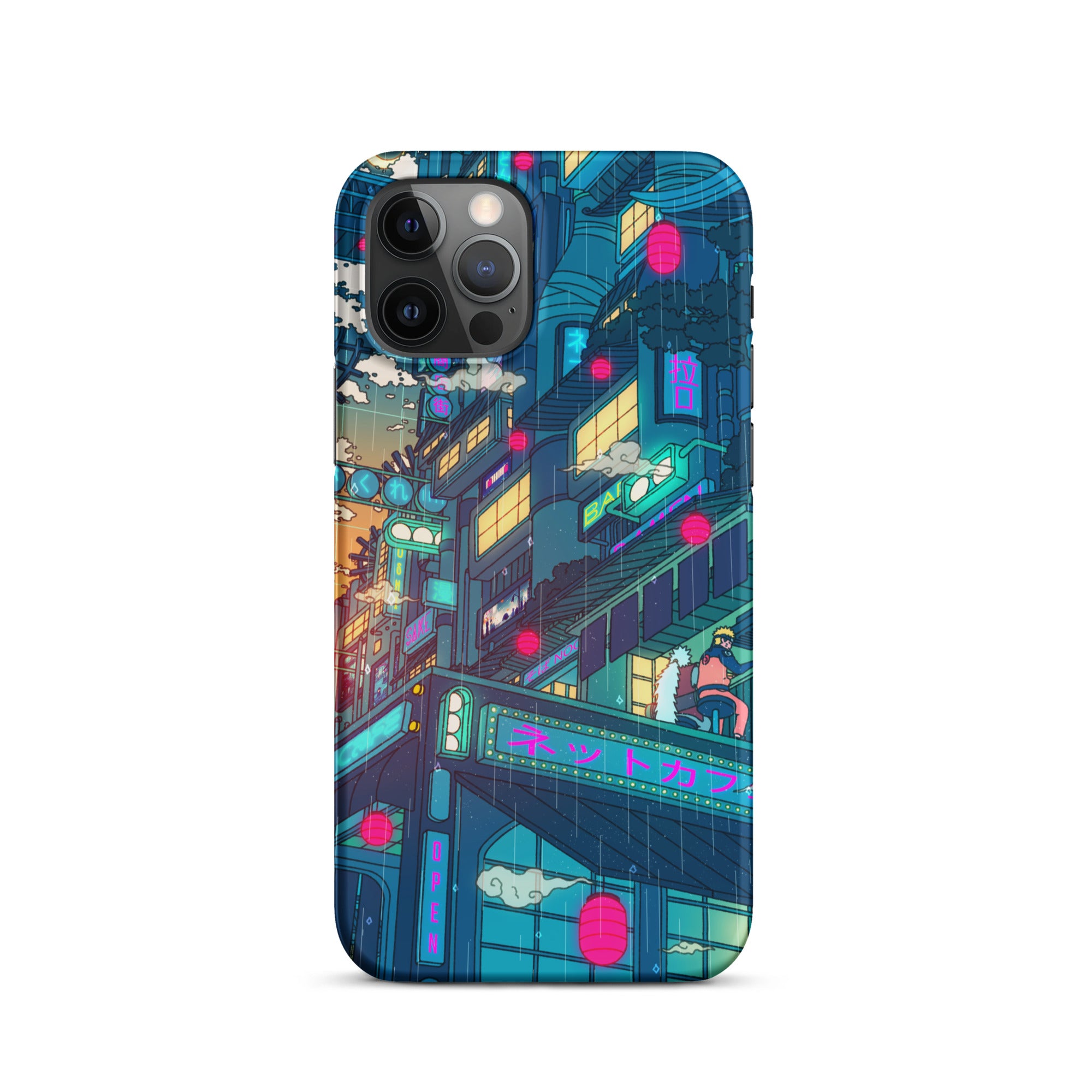 Amegakure iPhone Case