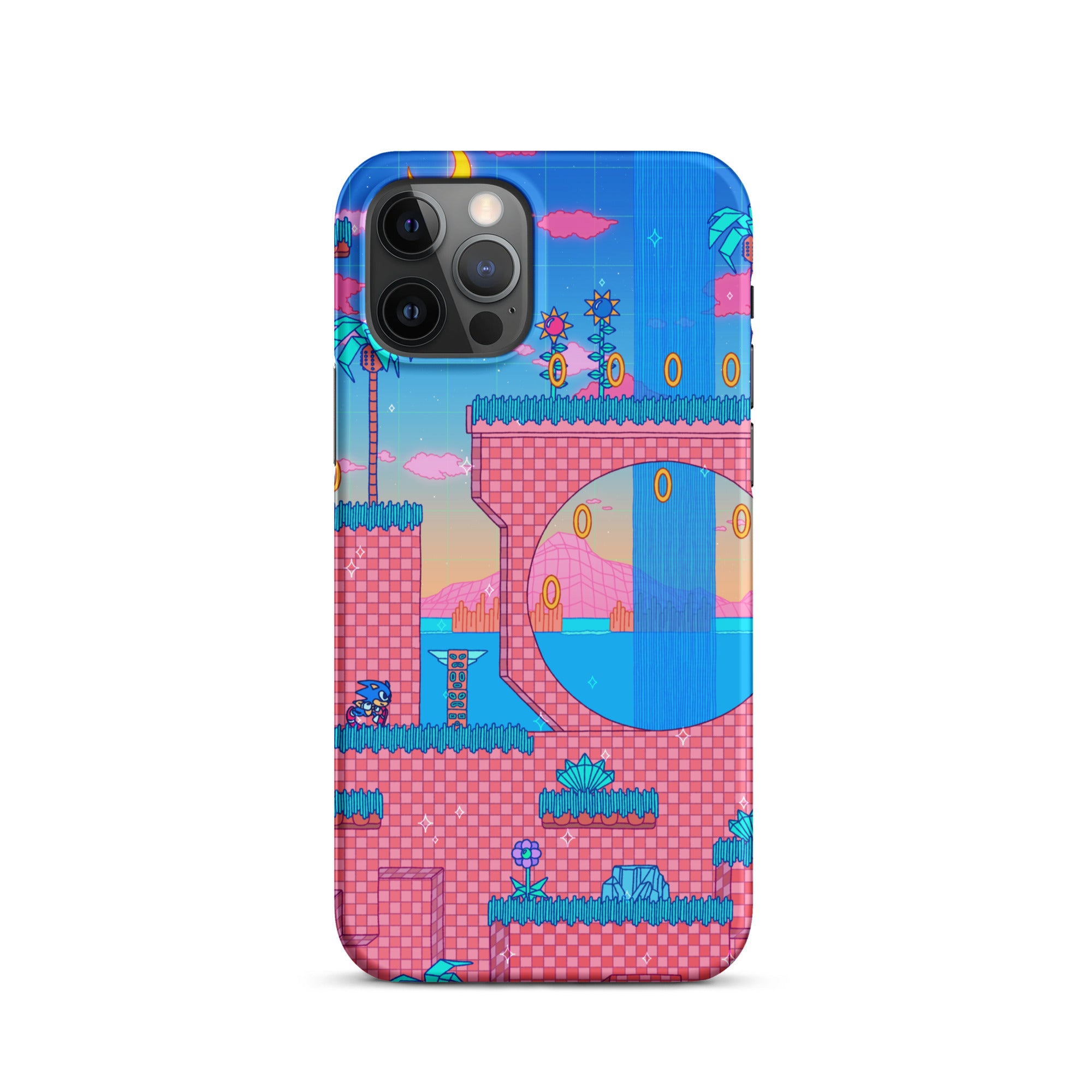 Green Hill iPhone Case