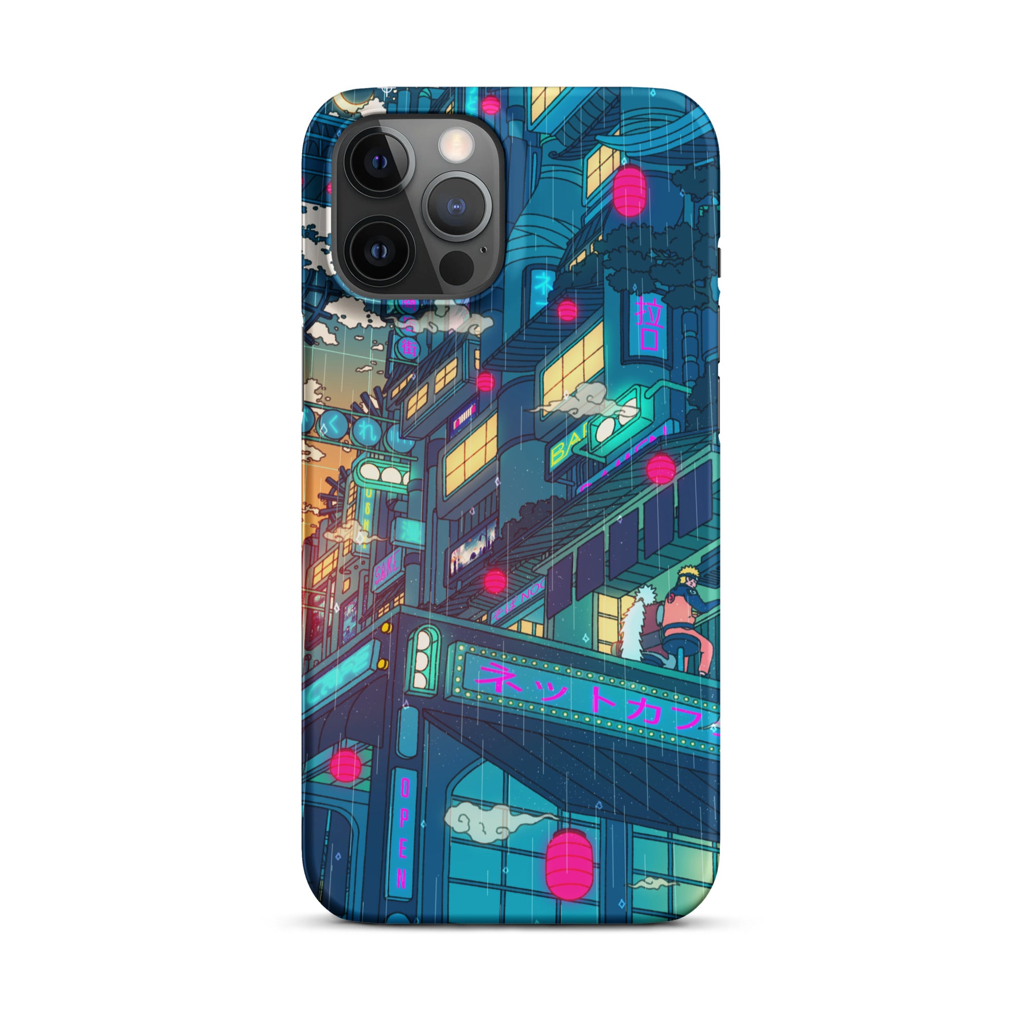 Amegakure iPhone Case