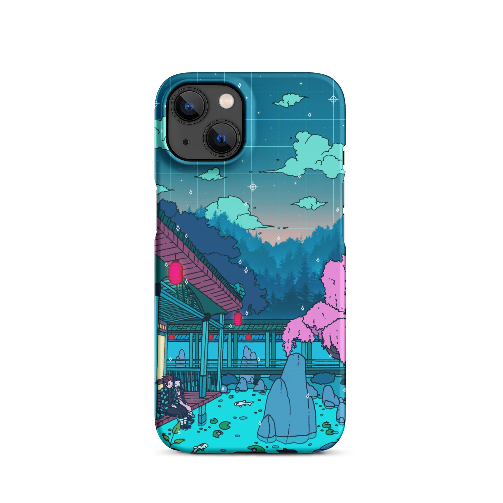 Demon Slaying Estate iPhone Case