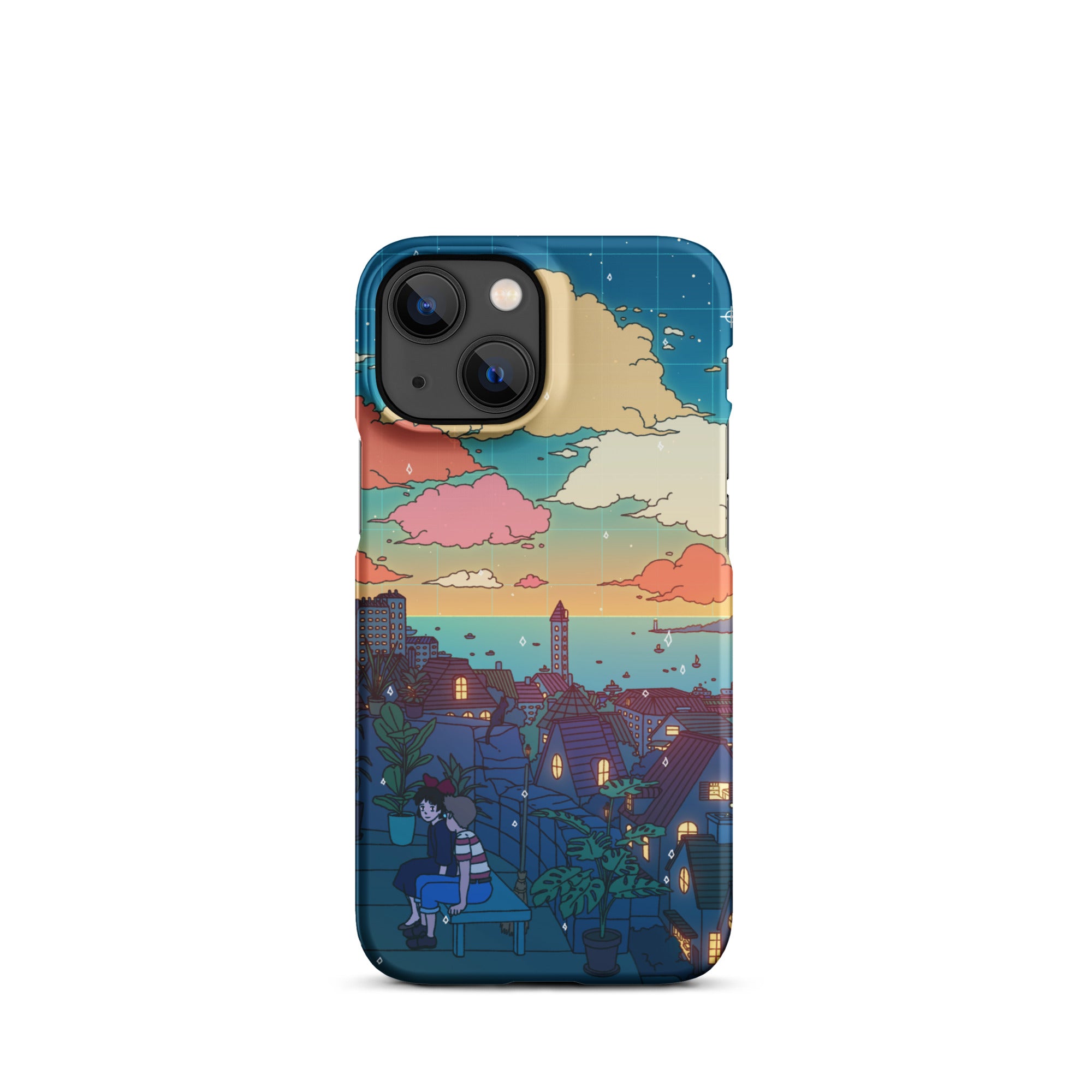 Town with an Ocean View iPhone Case
