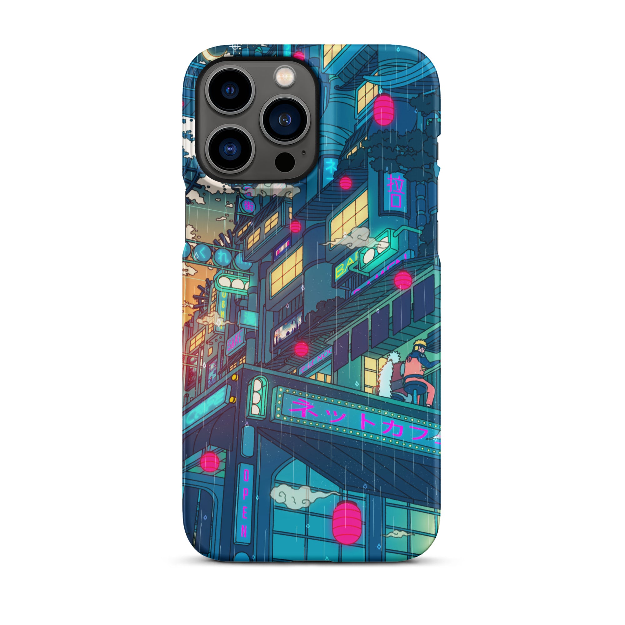 Amegakure iPhone Case