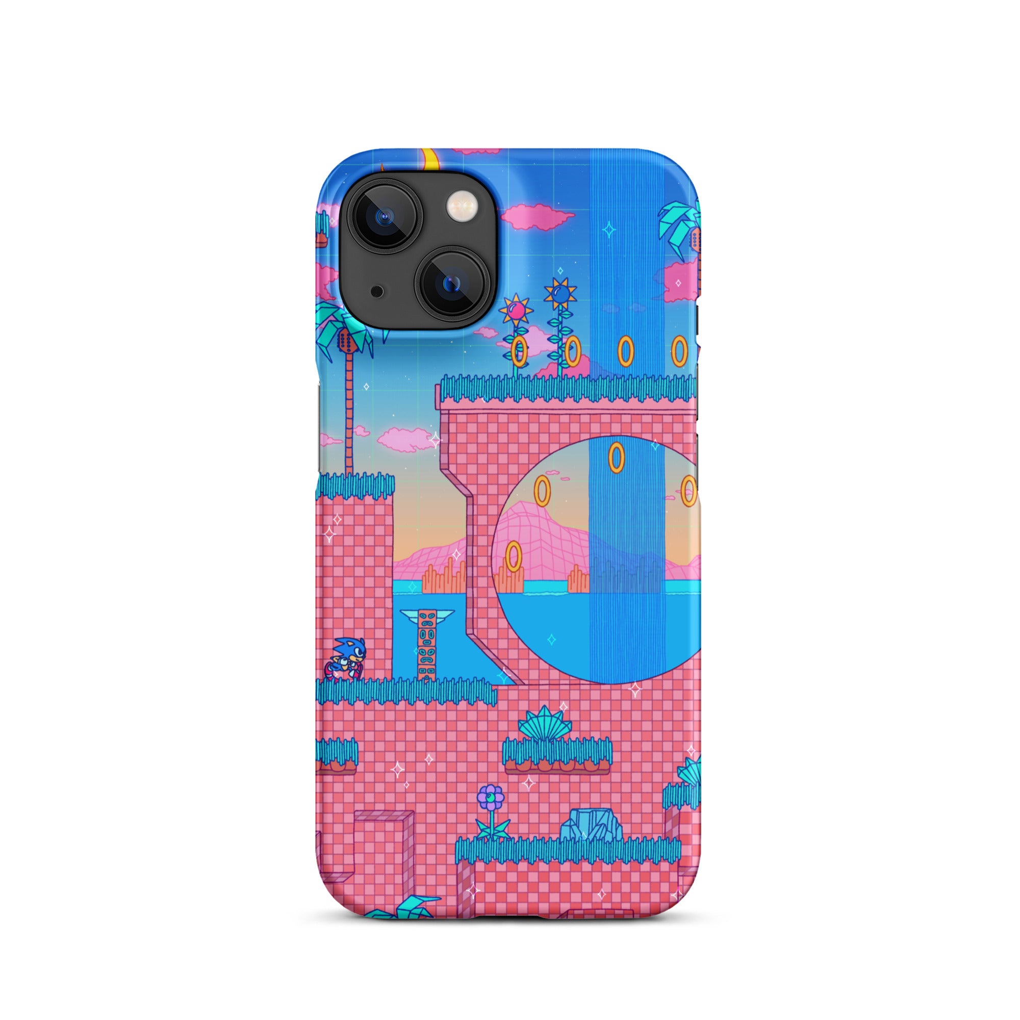 Green Hill iPhone Case