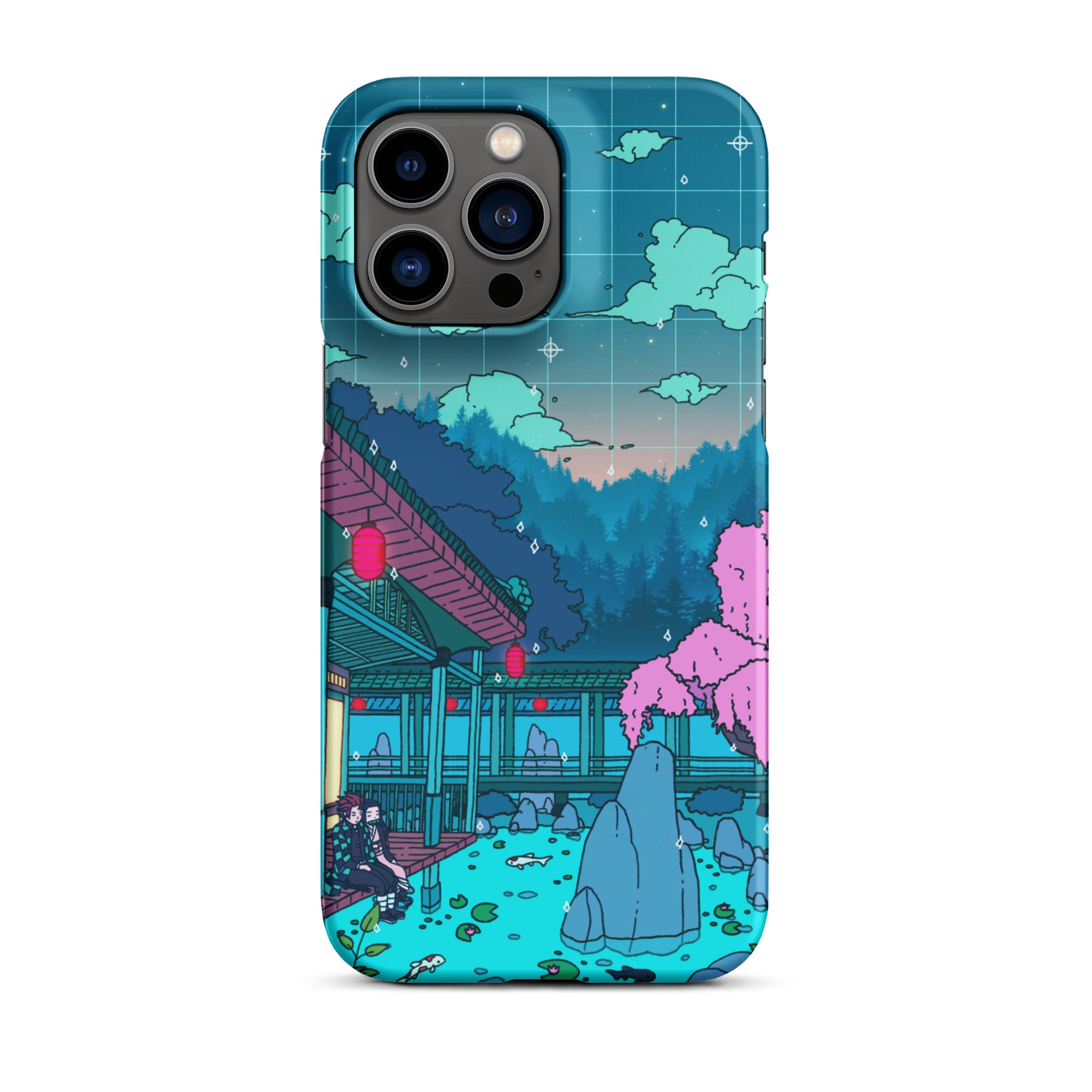 Demon Slaying Estate iPhone Case