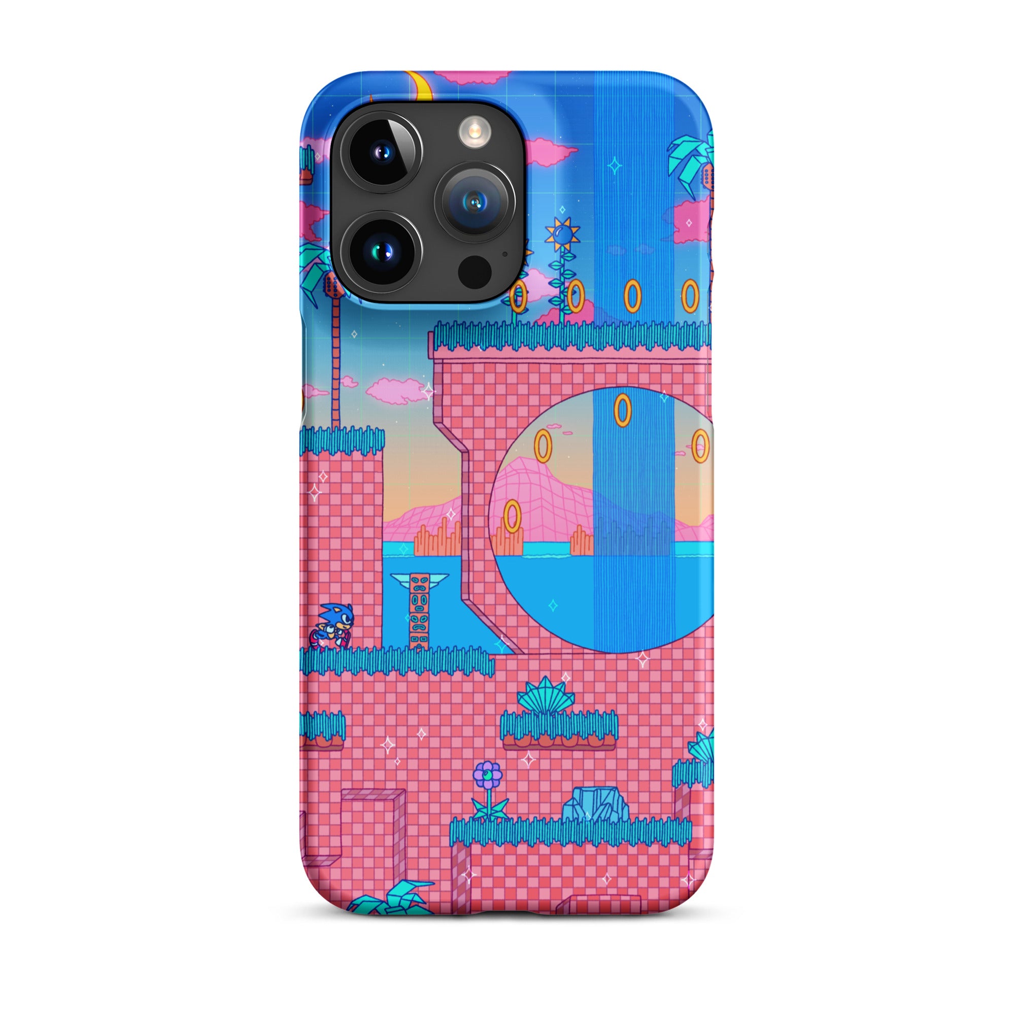 Green Hill iPhone Case