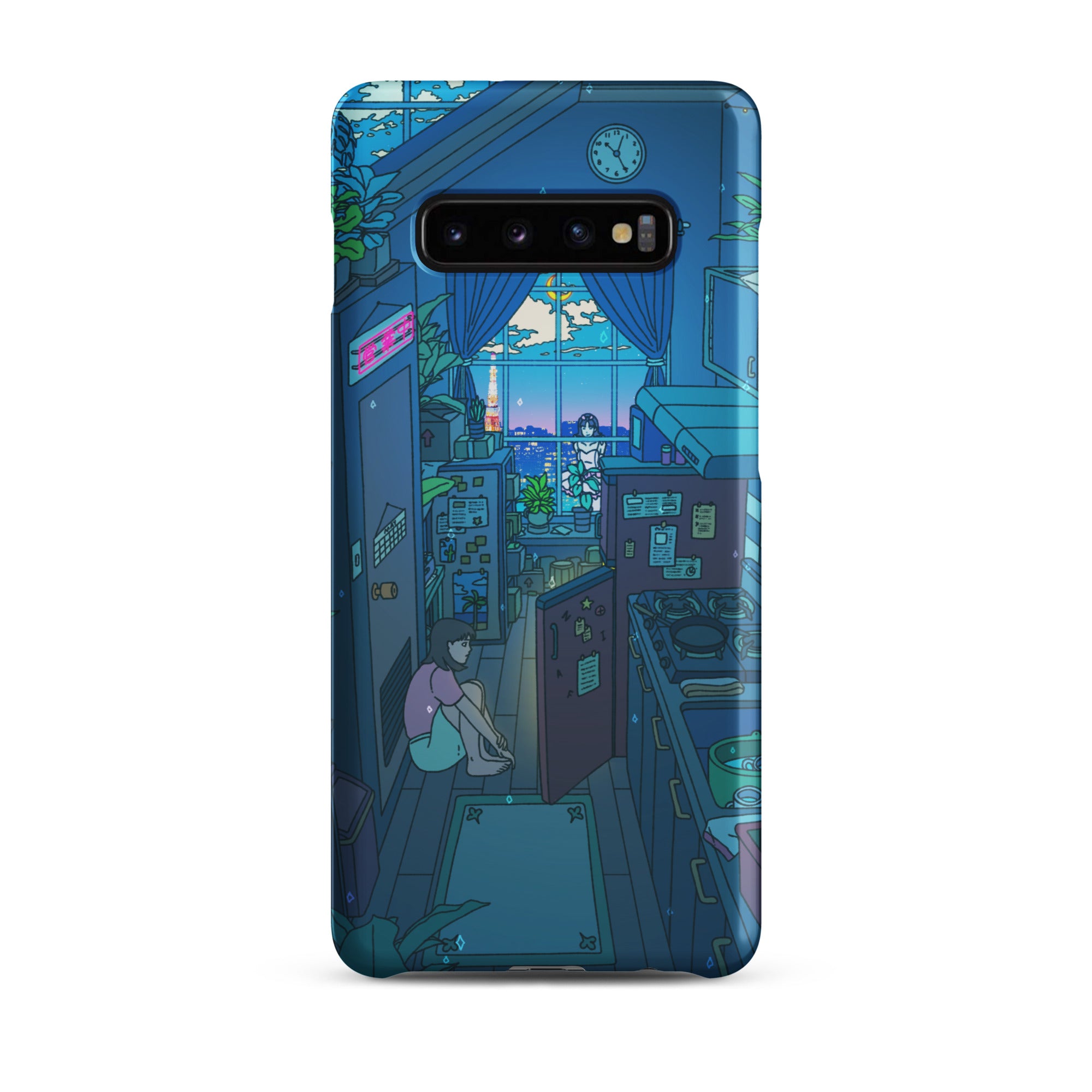 Blue Kitchen Samsung Phone Case