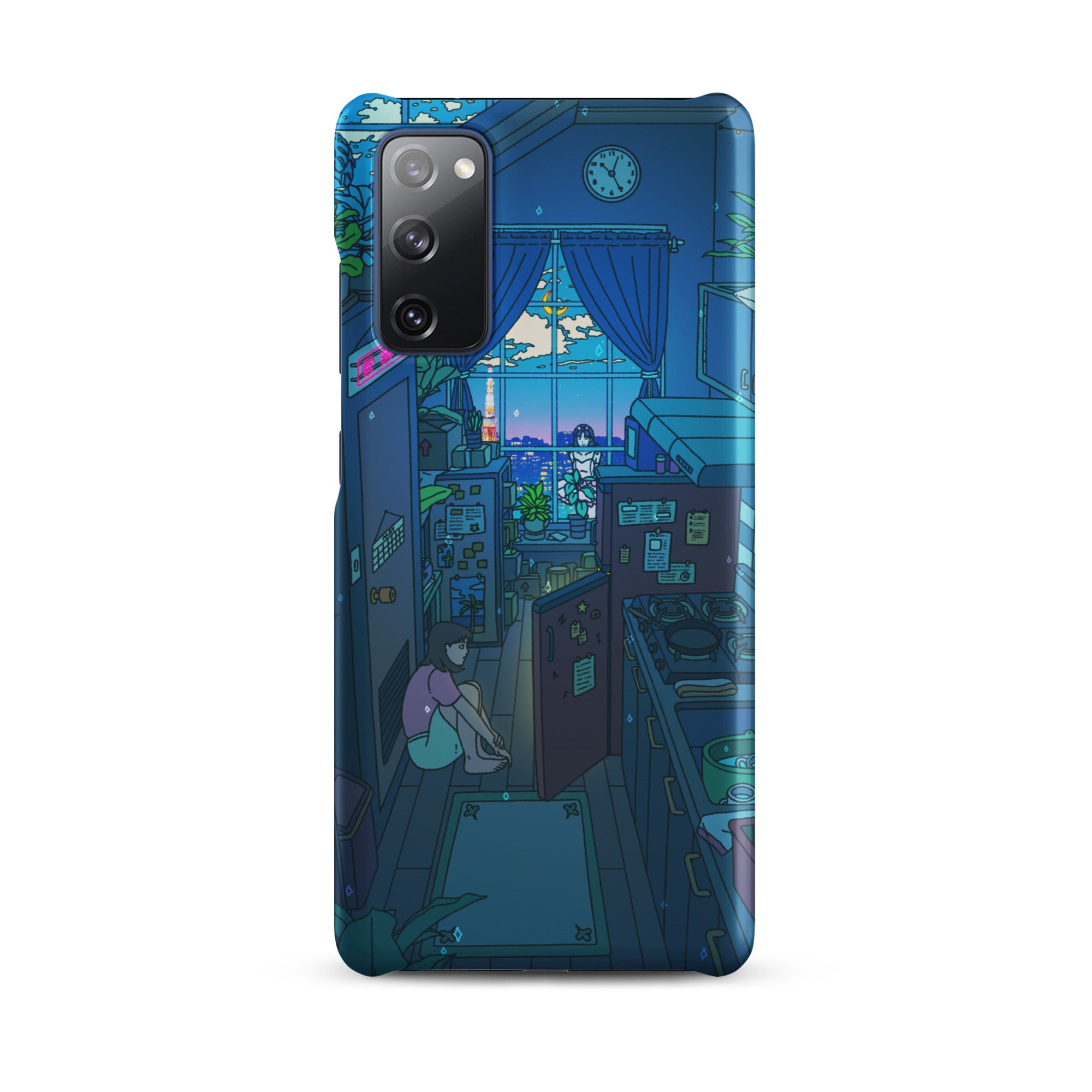 Blue Kitchen Samsung Phone Case