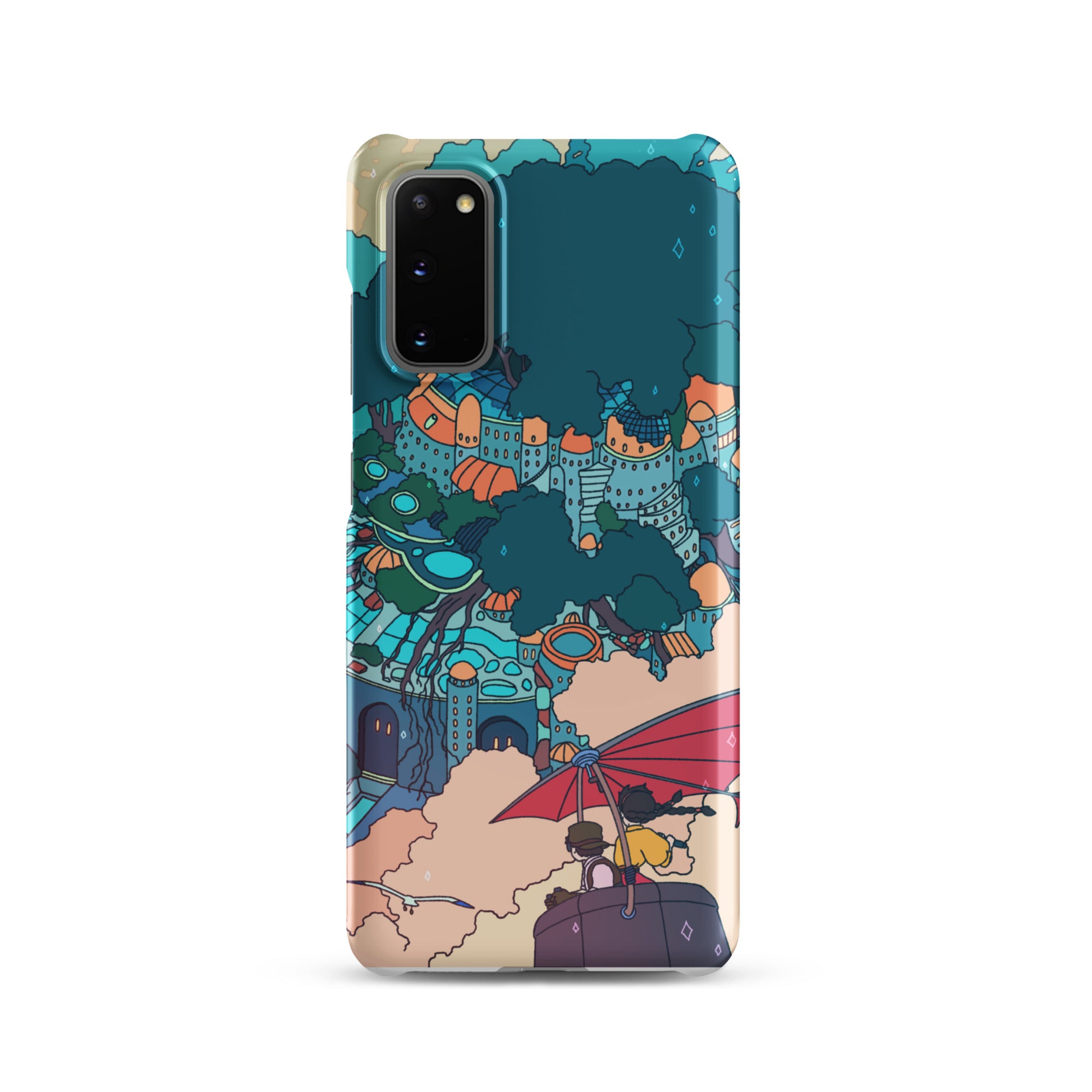 Castle in the Sky Samsung Phone Case