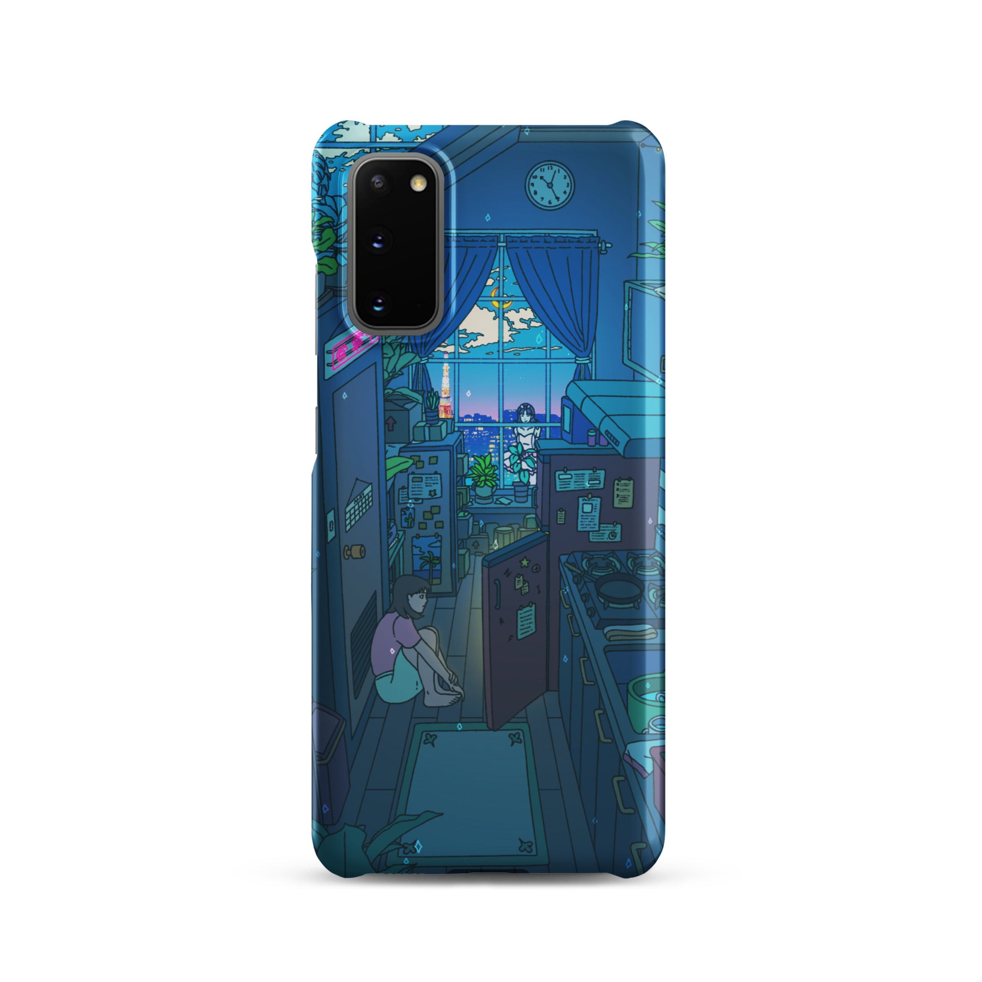 Blue Kitchen Samsung Phone Case