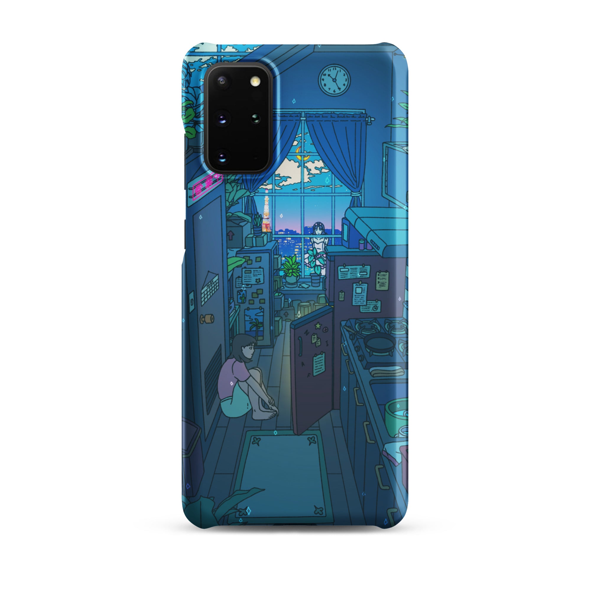 Blue Kitchen Samsung Phone Case