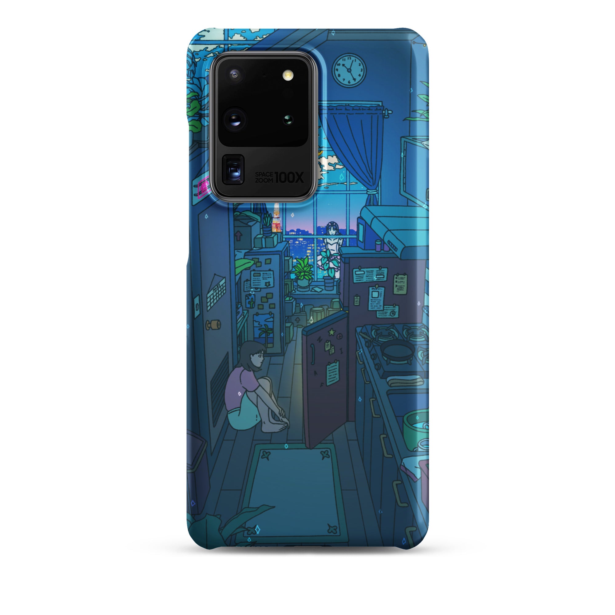 Blue Kitchen Samsung Phone Case