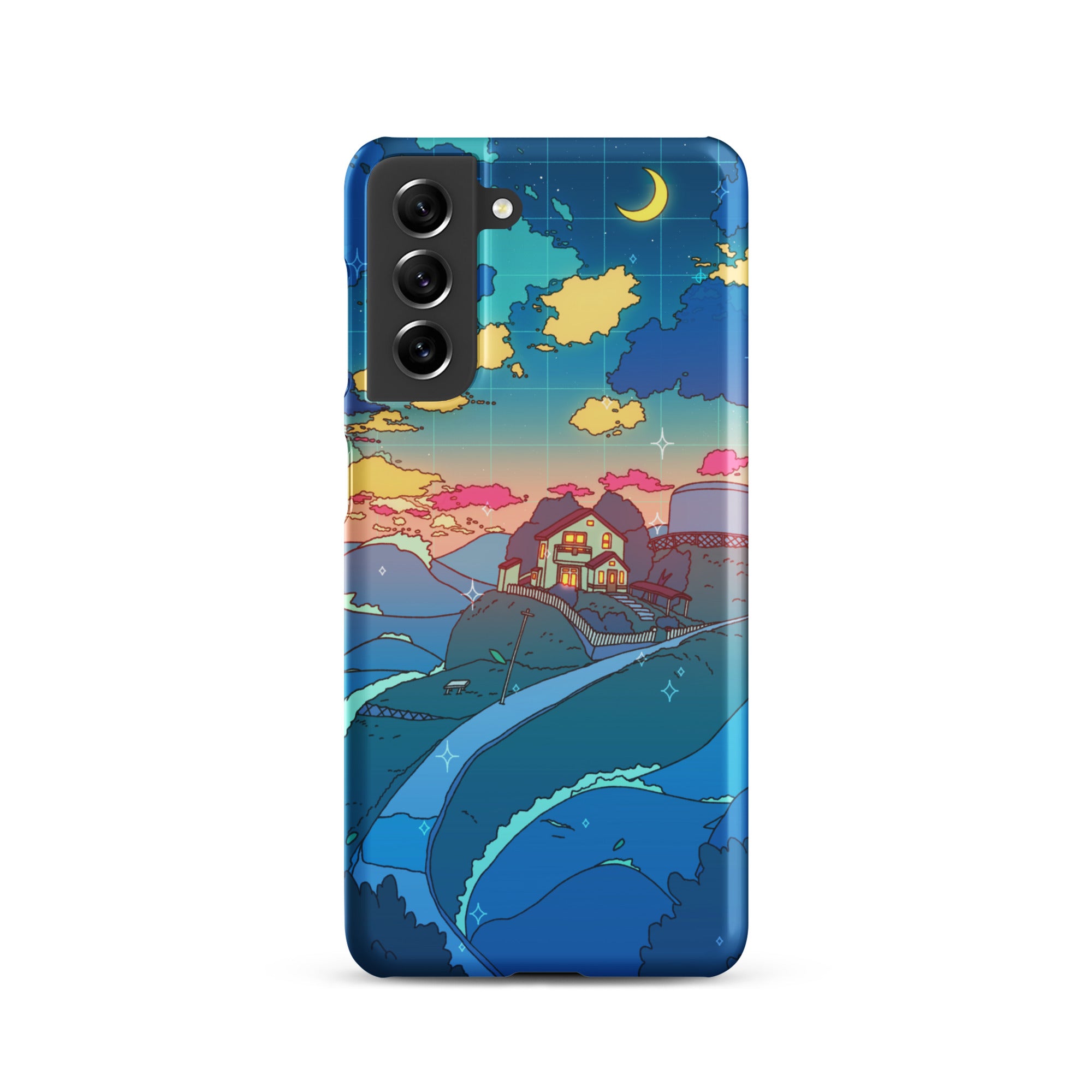 Cliff by the Sea Samsung Phone Case