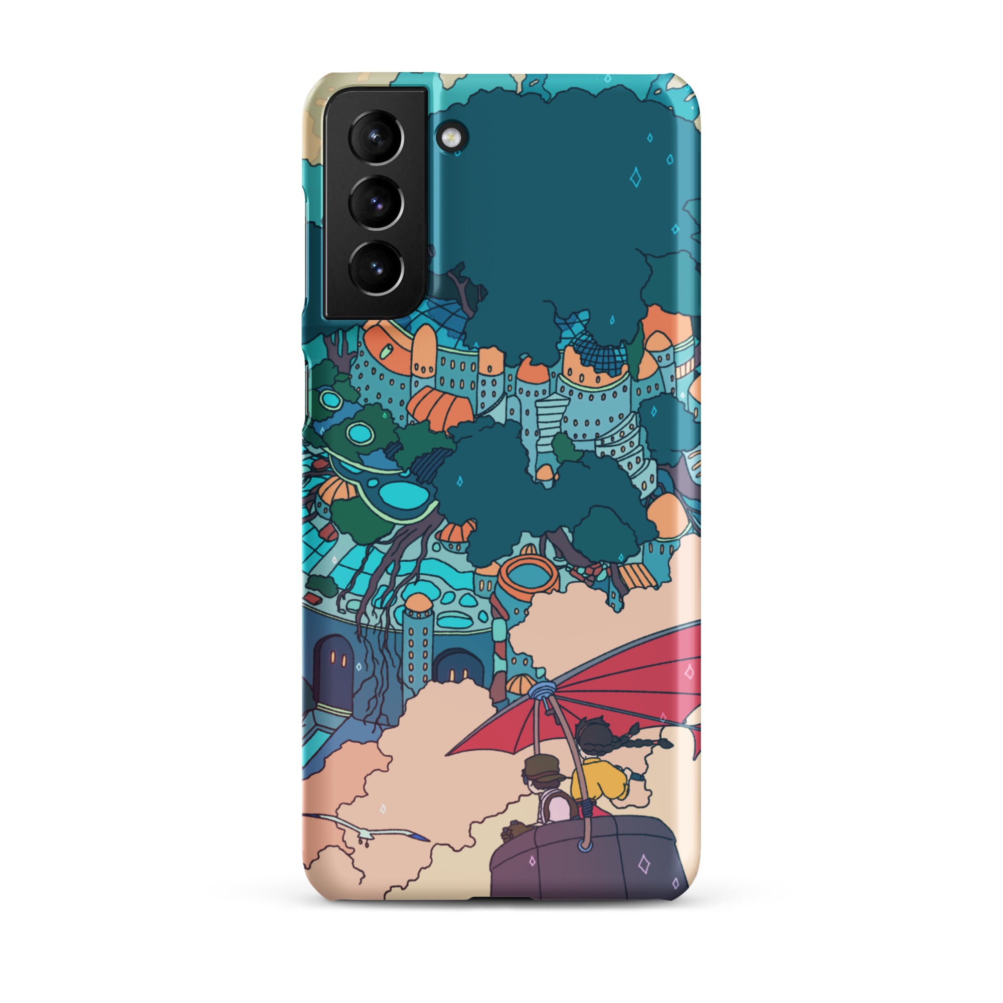 Castle in the Sky Samsung Phone Case