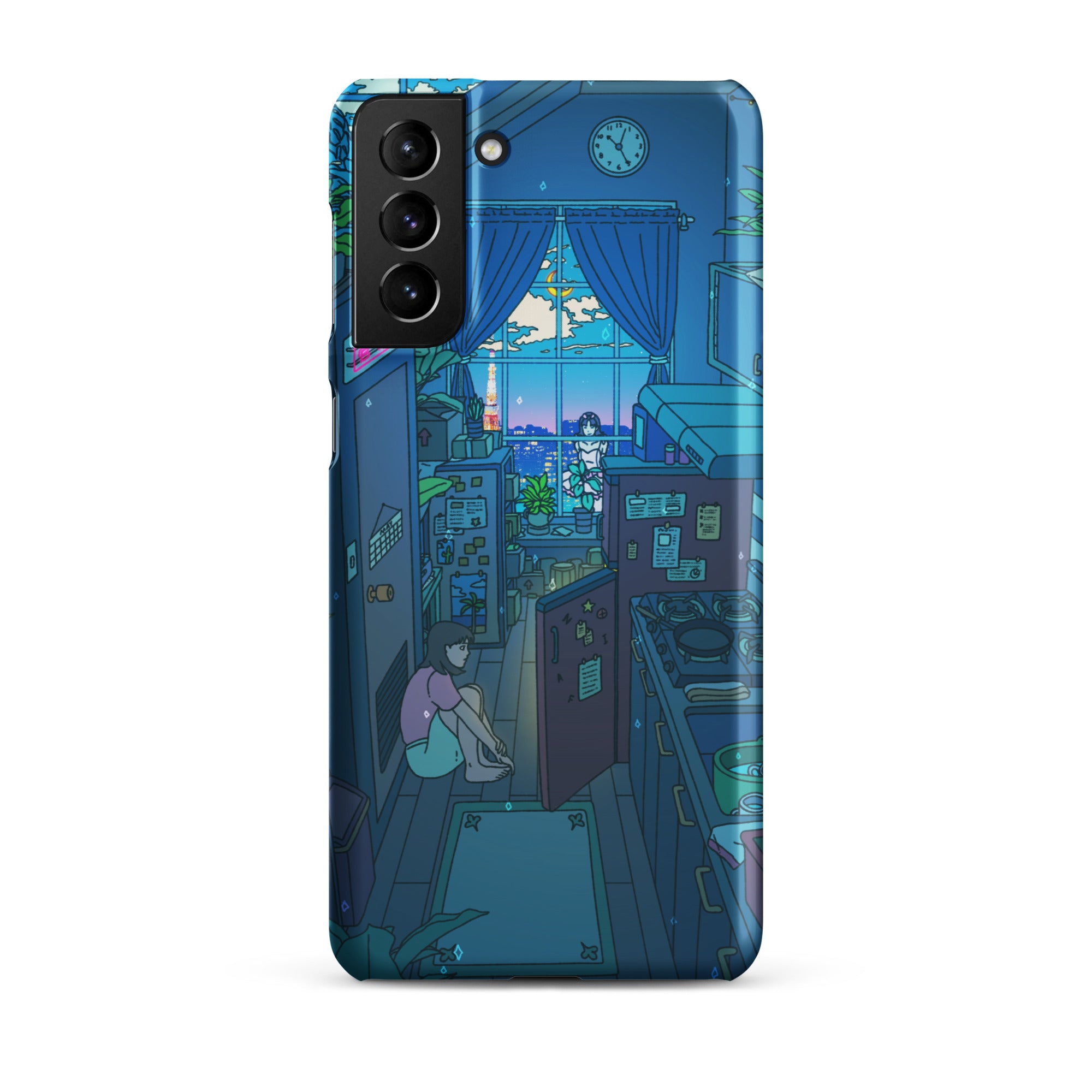 Blue Kitchen Samsung Phone Case