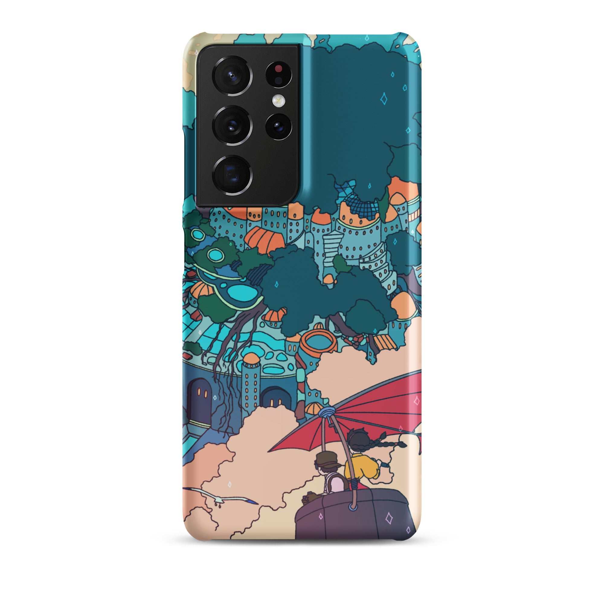 Castle in the Sky Samsung Phone Case