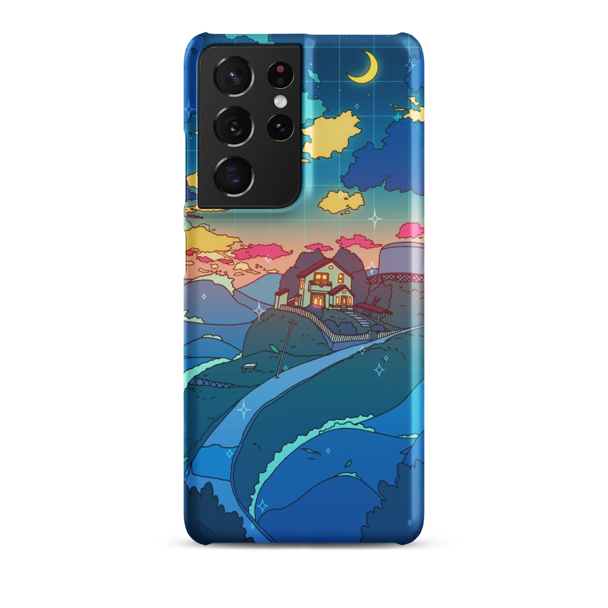 Cliff by the Sea Samsung Phone Case