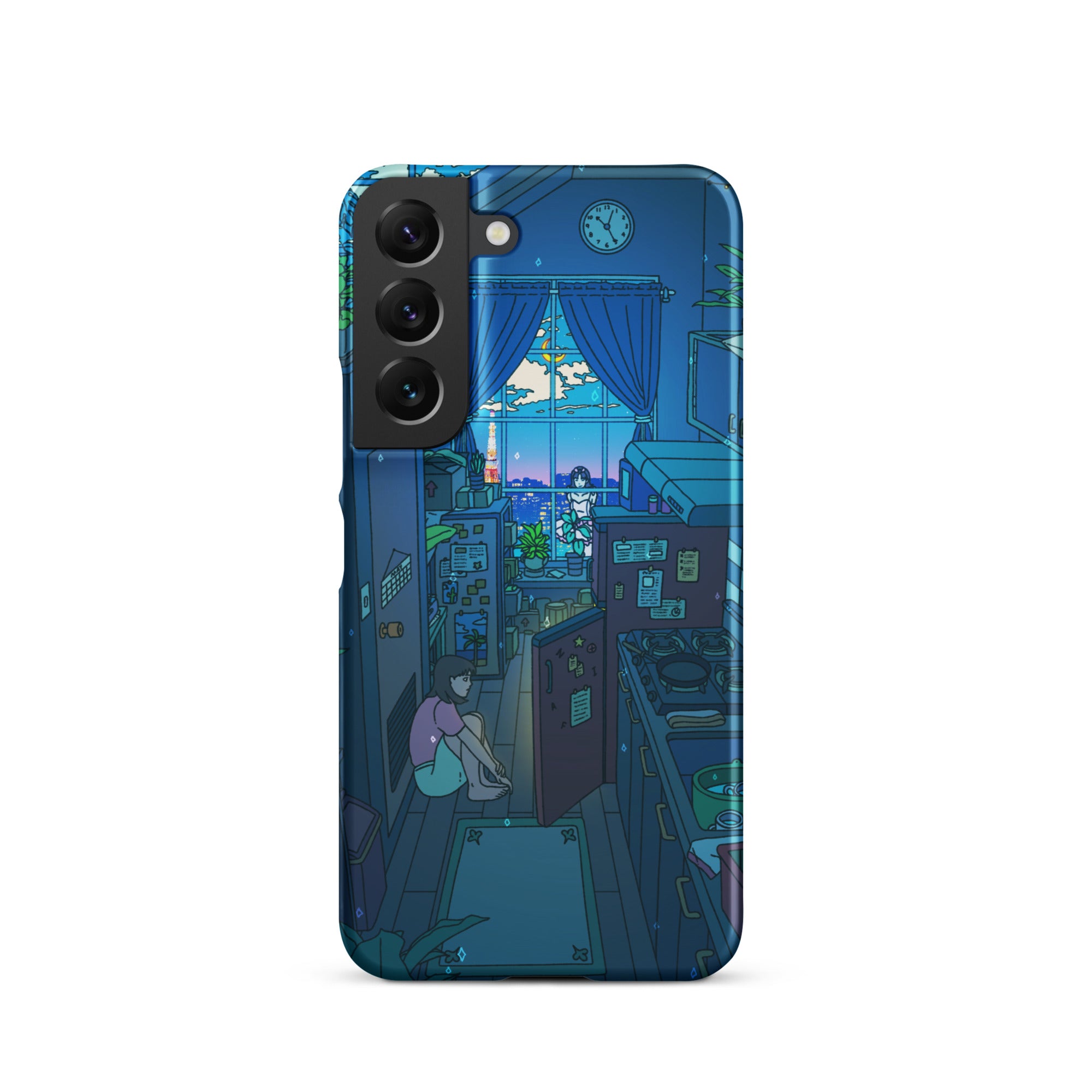 Blue Kitchen Samsung Phone Case