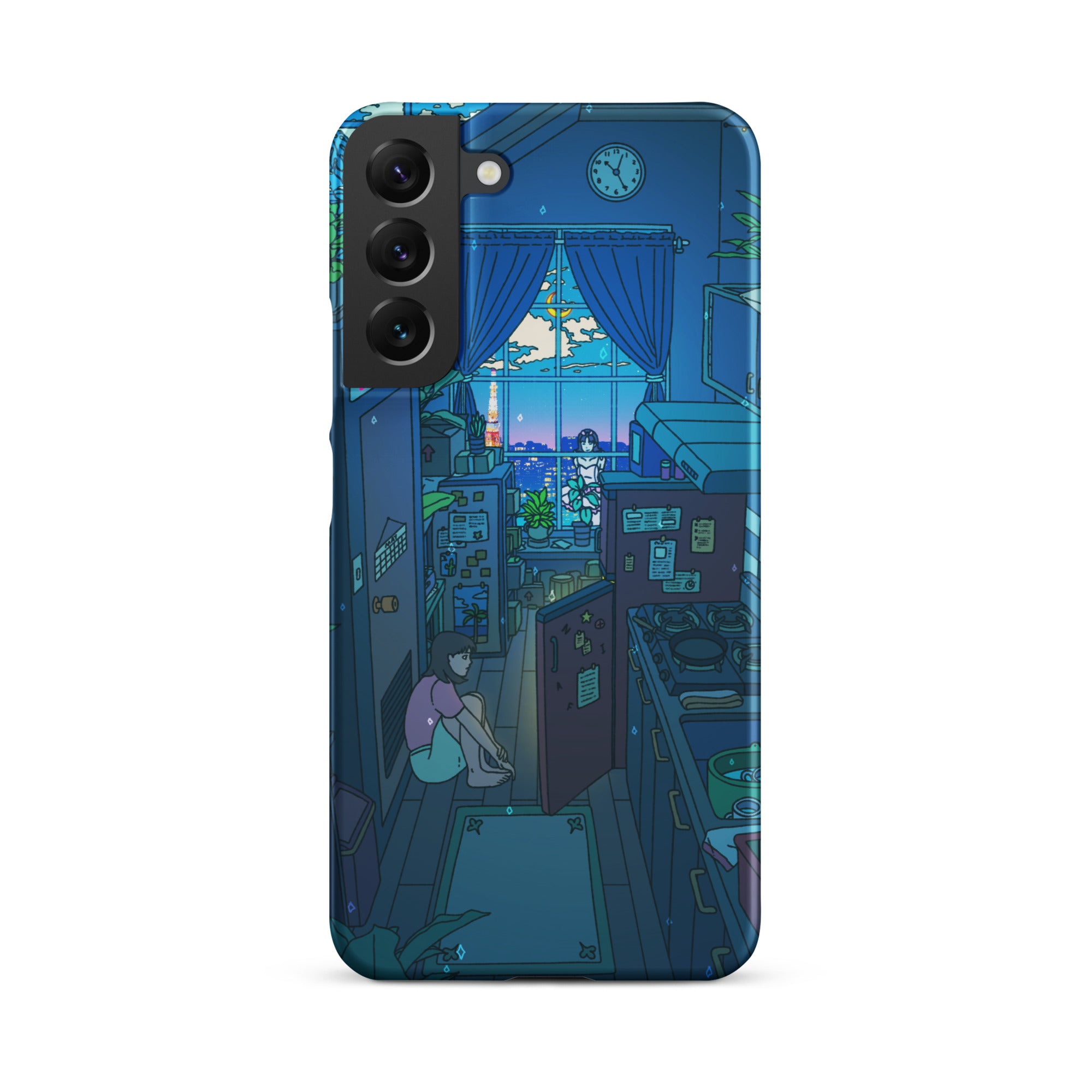 Blue Kitchen Samsung Phone Case