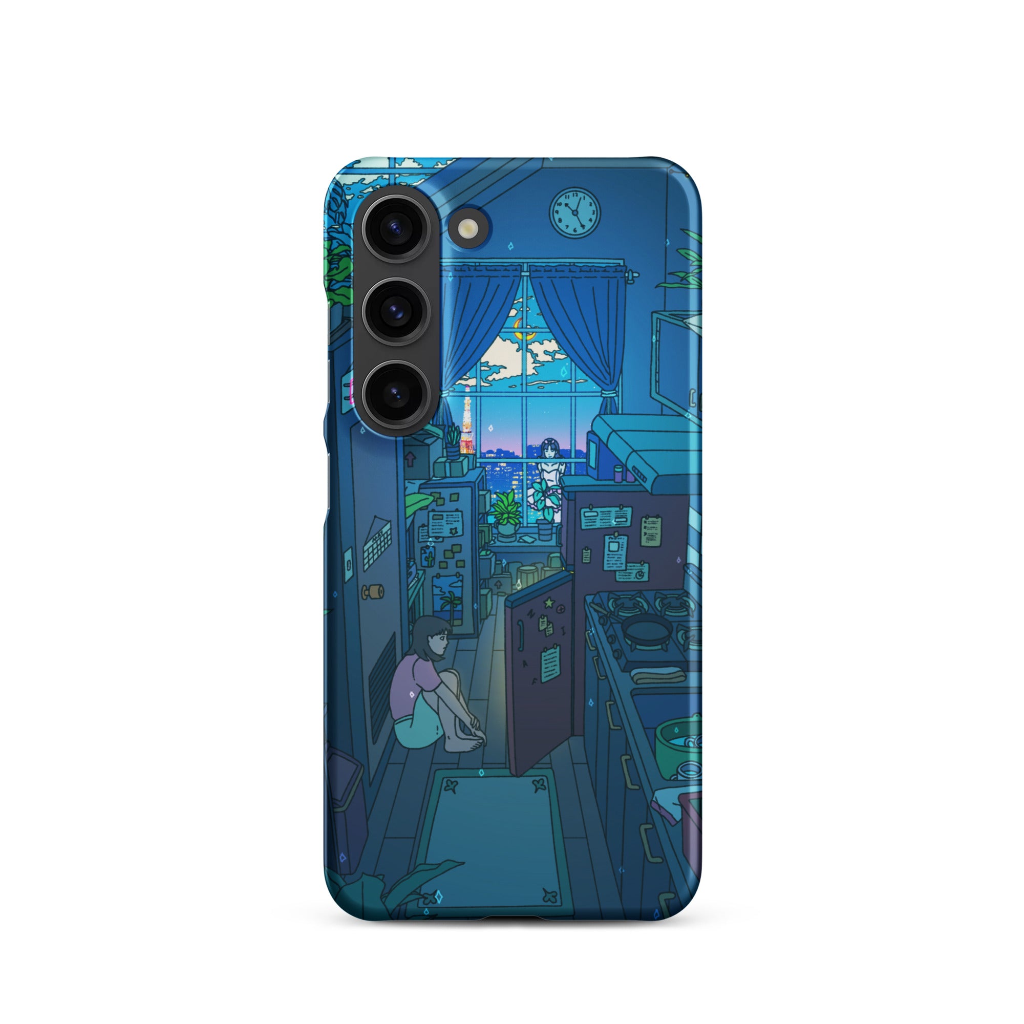 Blue Kitchen Samsung Phone Case