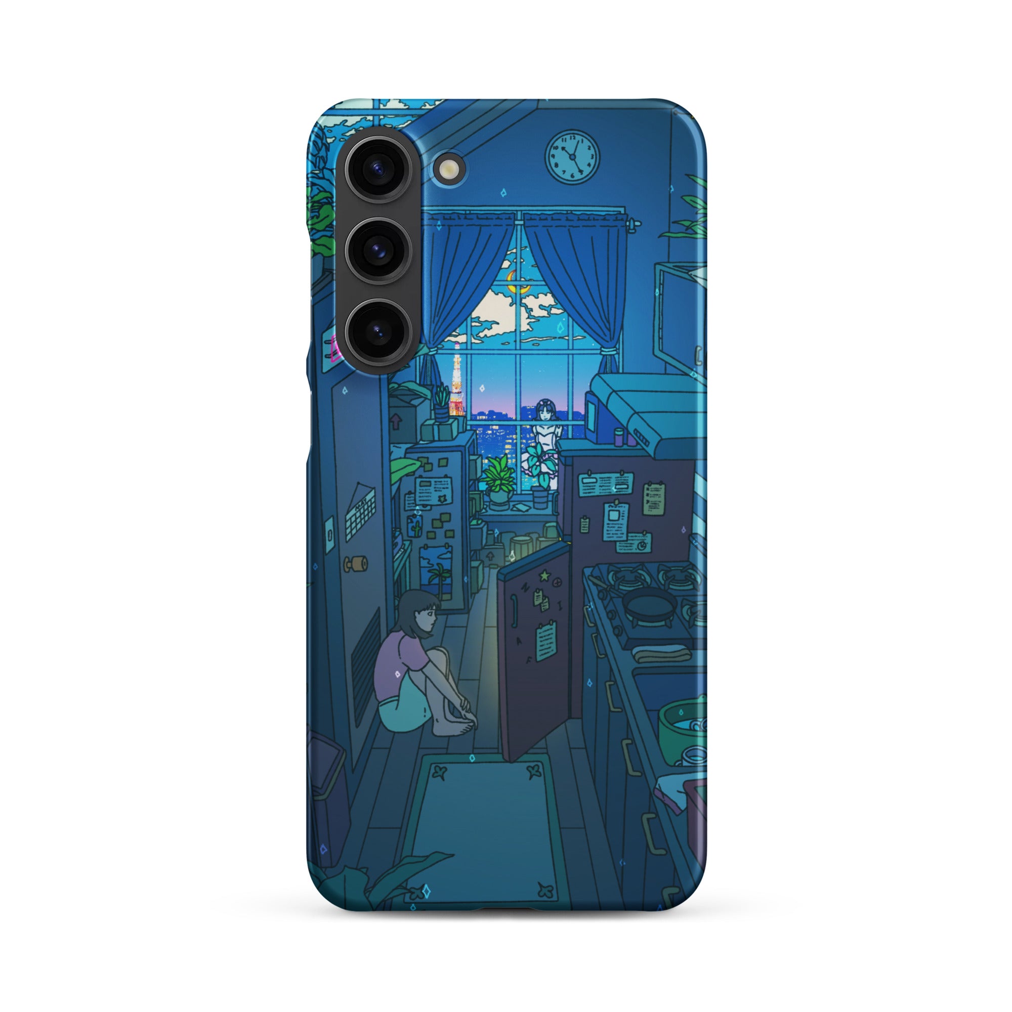 Blue Kitchen Samsung Phone Case